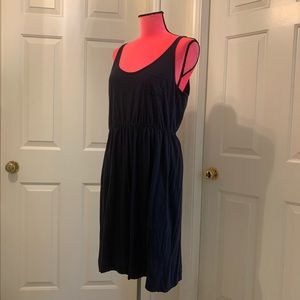Like new H&M blue scoop-neck dress w/elastic waist